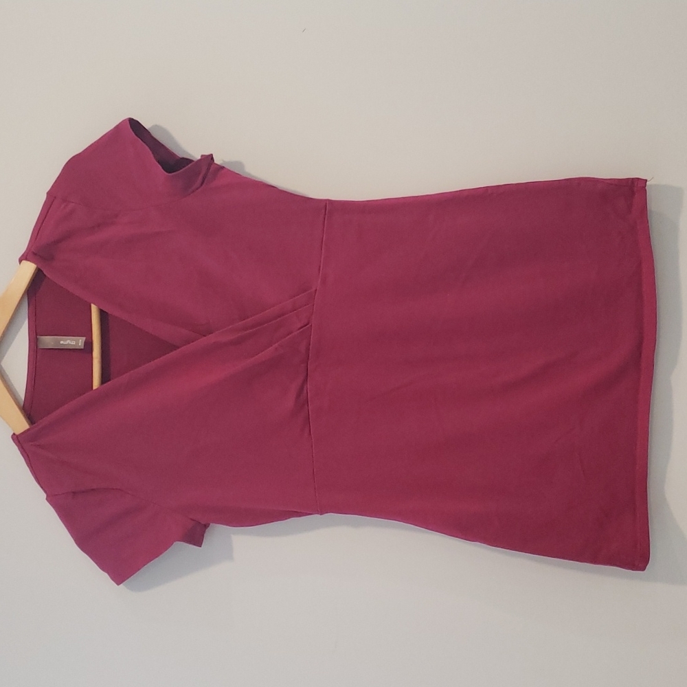 Thyme Maternity Pink Top in medium